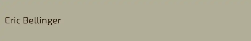 Eric Bellinger